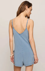Go Easy Denim Romper Jersey