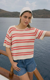 Prado Stripe Sweater Top
