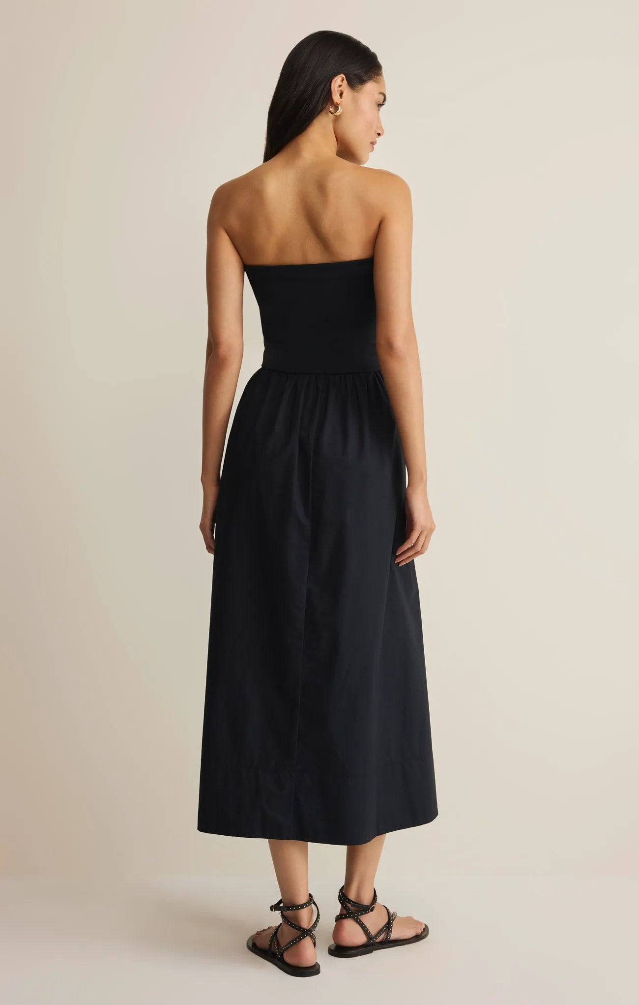 Sunsought Strapless Midi Dress