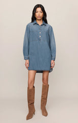 Lucie Denim Shirt Dress