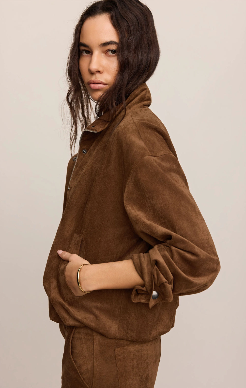 Saddle Suede