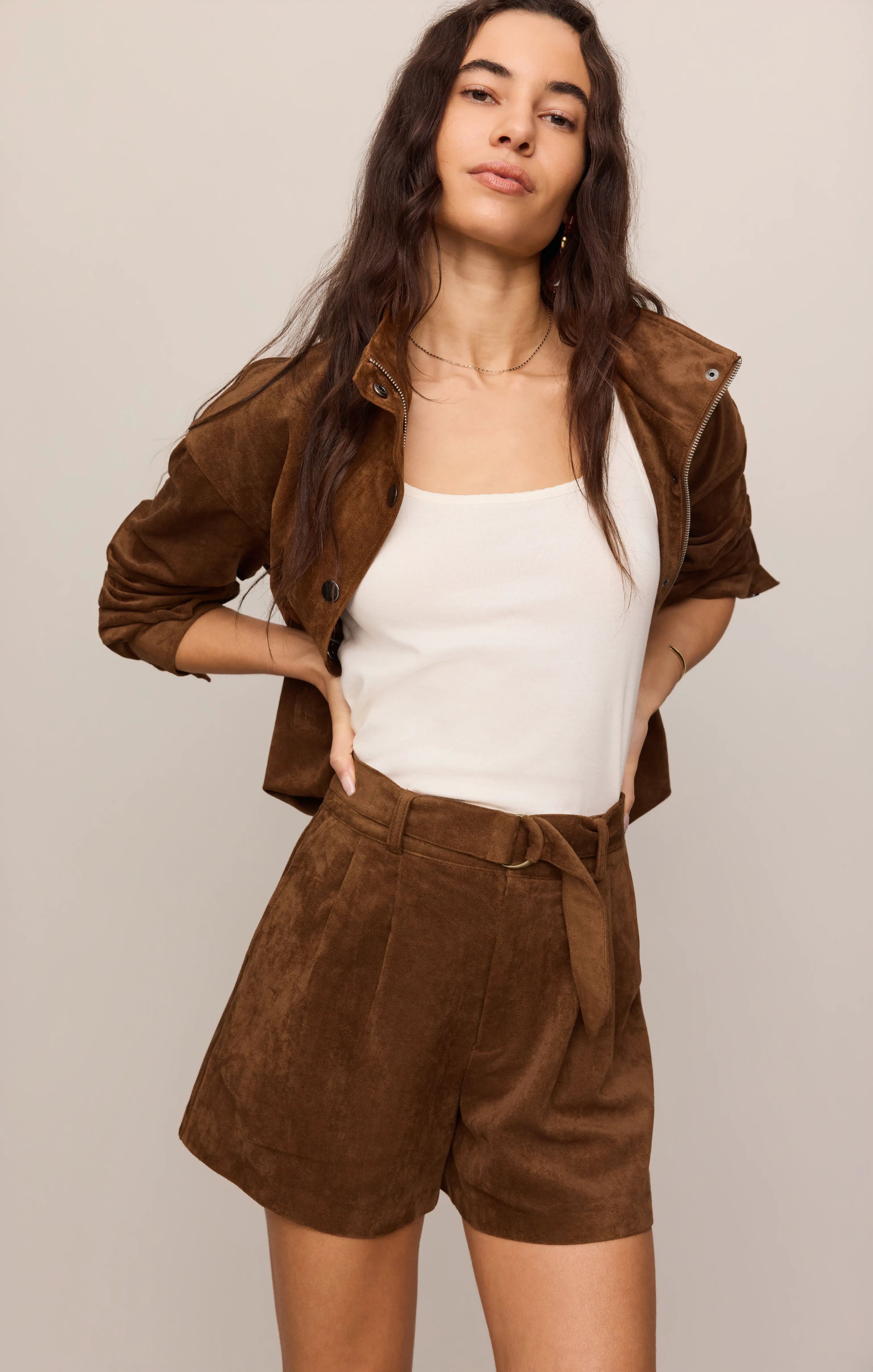 Saddle Suede
