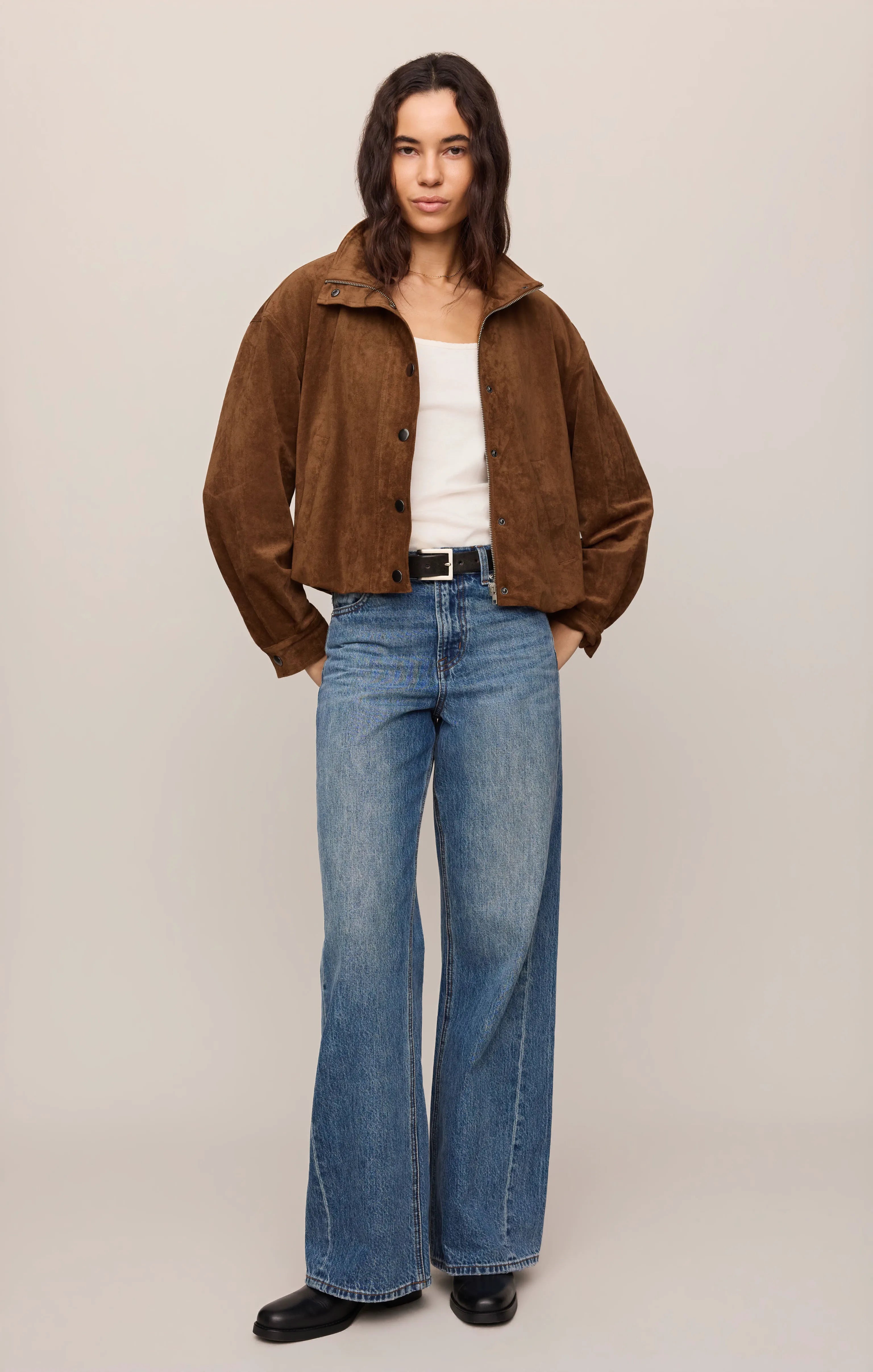 Saddle Suede