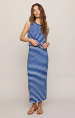 Gail Striped Midi Skirt