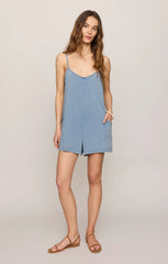 Go Easy Denim Romper Jersey