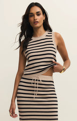 Emori Striped Muscle Tank
