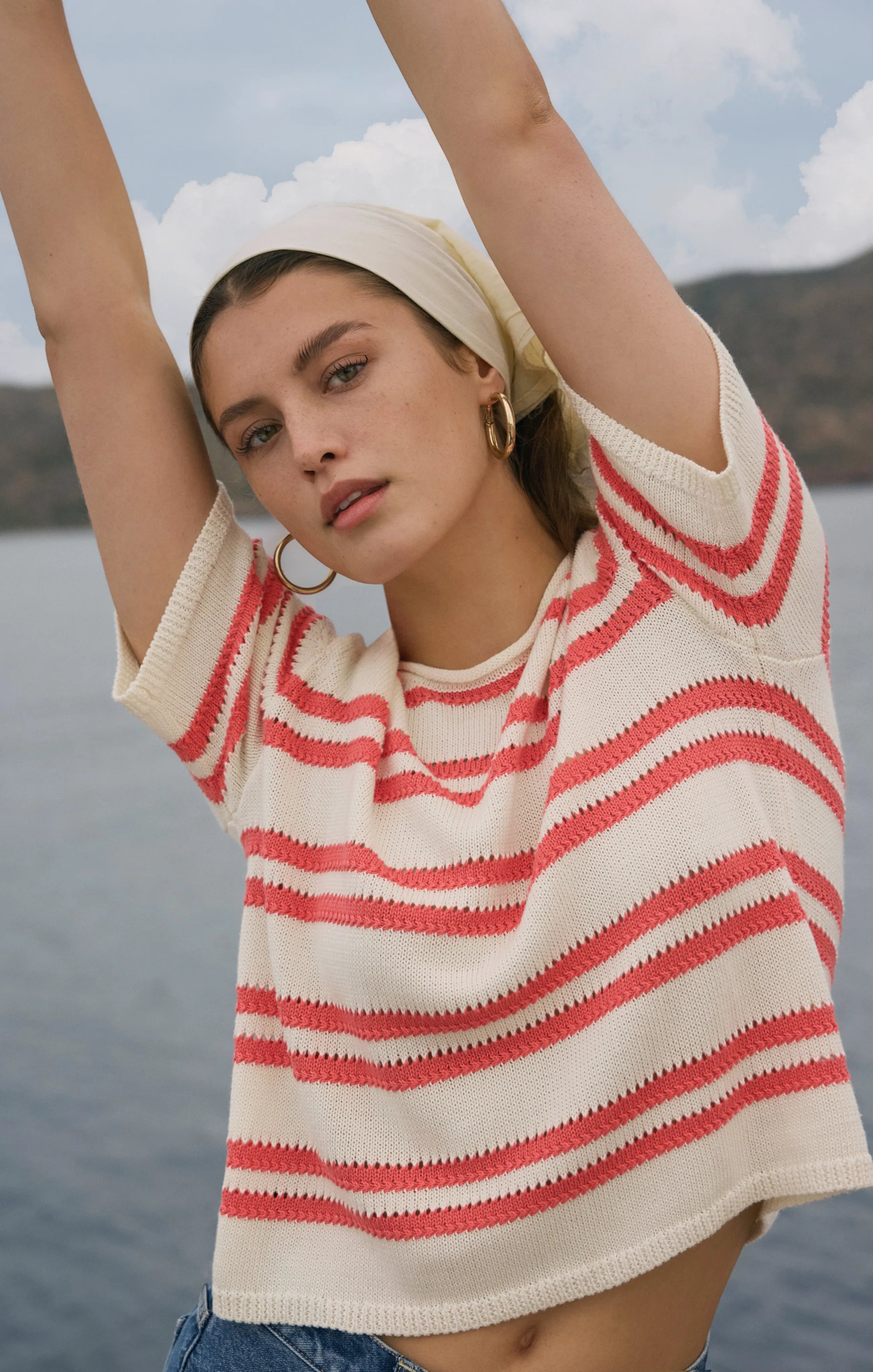 Prado Stripe Sweater Top